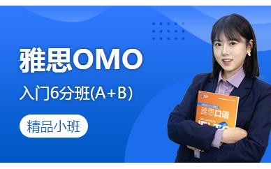 雅思6分培训方案 北京新航道雅思OMO入门6分班(A+B）