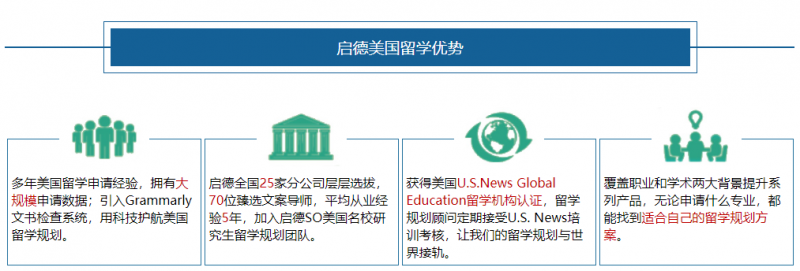 北京启德美国本科留学申请赋能计划